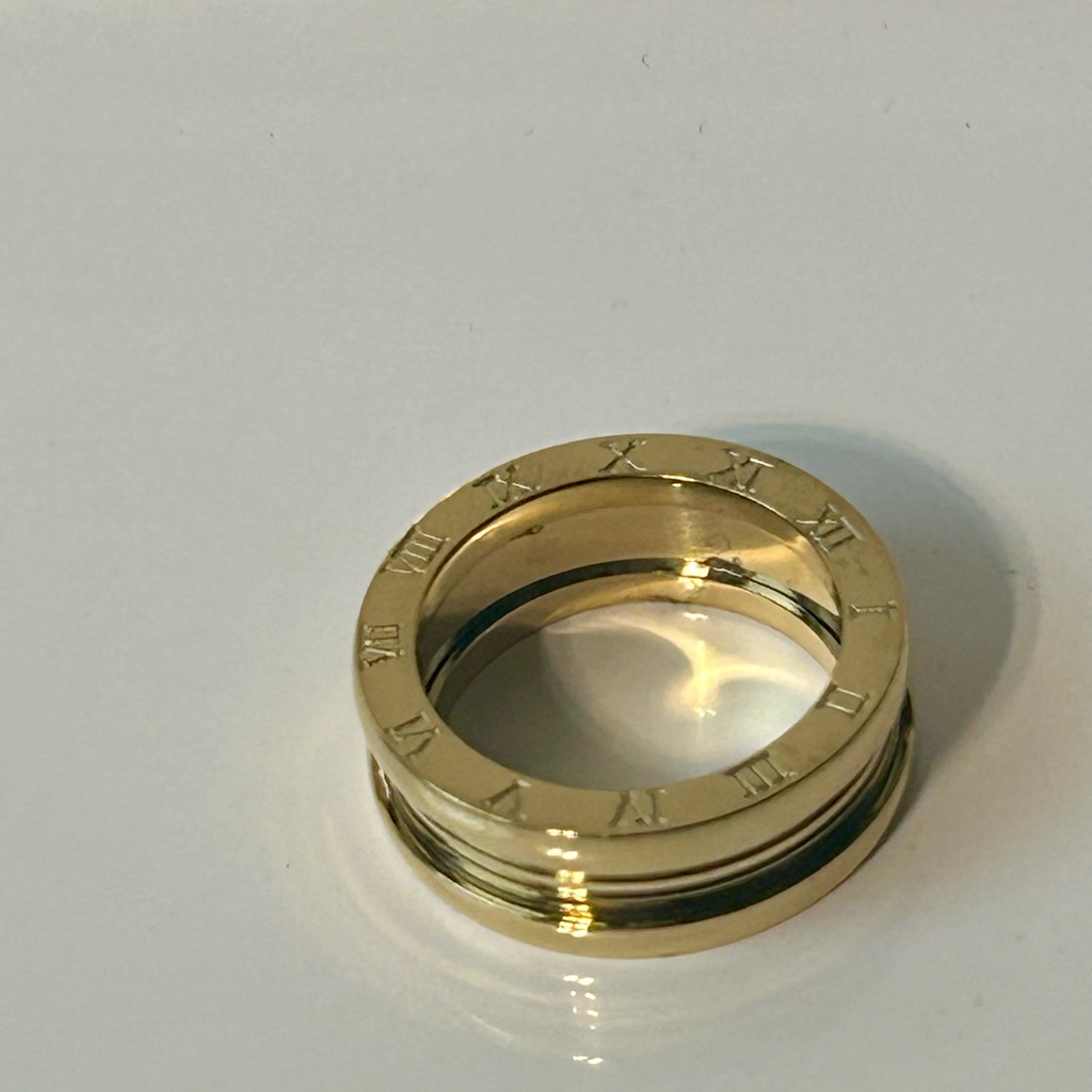 Gold Roman Numeral Ring Gold Roman Numeral Ring